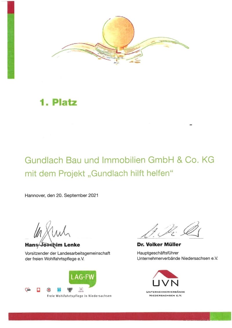 Niedersächsicher Sozialpreis 2021